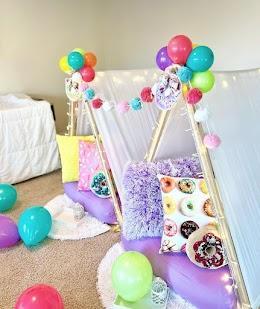 Kids birthday party Fate - Slumbertopia